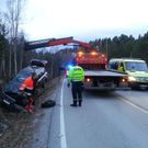 Politi, ambulanse og Molde redning AS på oppdrag etter bilulykke